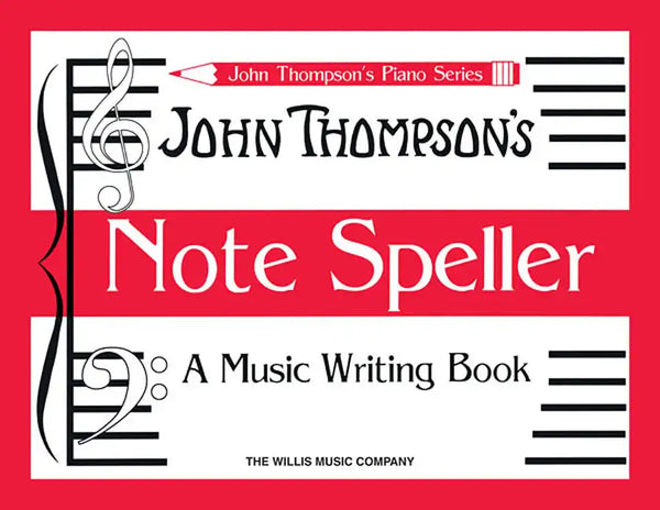 Note Speller: A Music Writing Book - Paperback