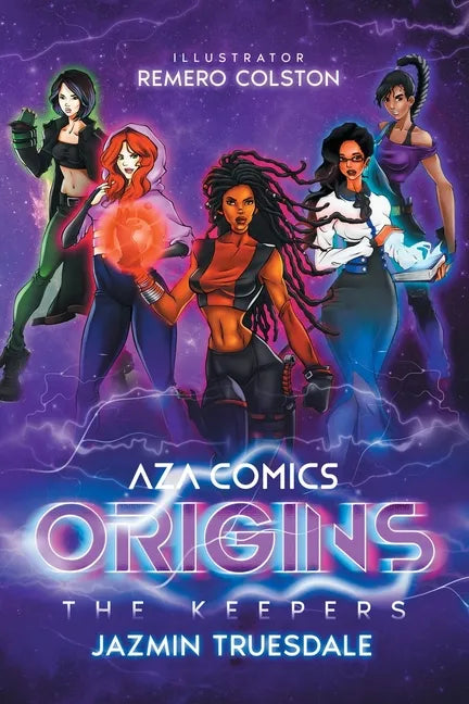 Aza Comics The Keepers: Origins (Cyberpunk Edition) - Paperback