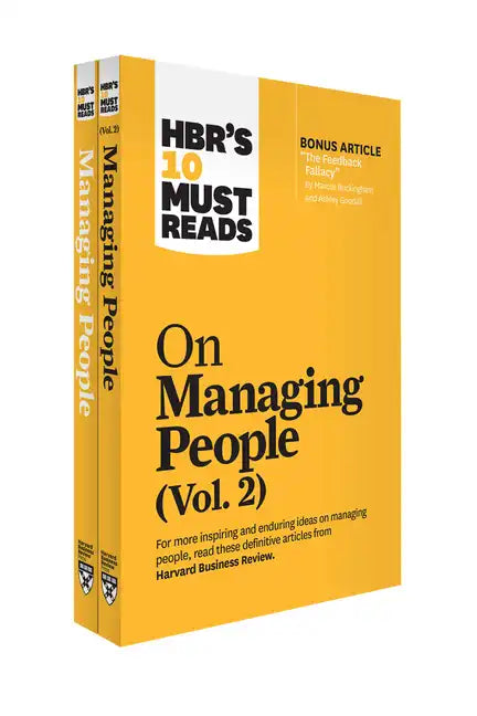 Hbr's 10 Must Reads on Managing People 2-Volume Collection - Paperback