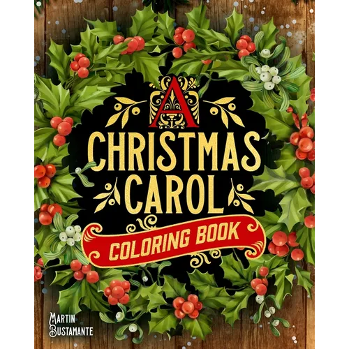 A Christmas Carol Coloring Book - Paperback