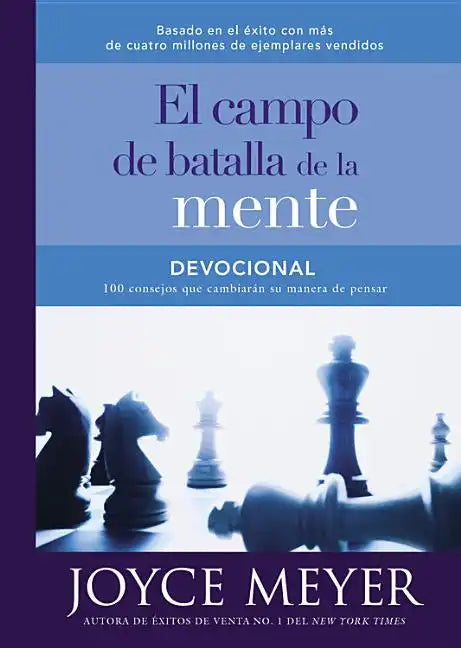 Devocional El Campo de Batalla de la Mente: 100 Consejos Que Cambiarán Su Manera de Pensar - Hardcover