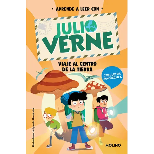 Viaje Al Centro de la Tierra: En Letra Mayúscula Para Aprender a Leer / Journey to the Center of the Earth: In Uppercase Letters - Paperback