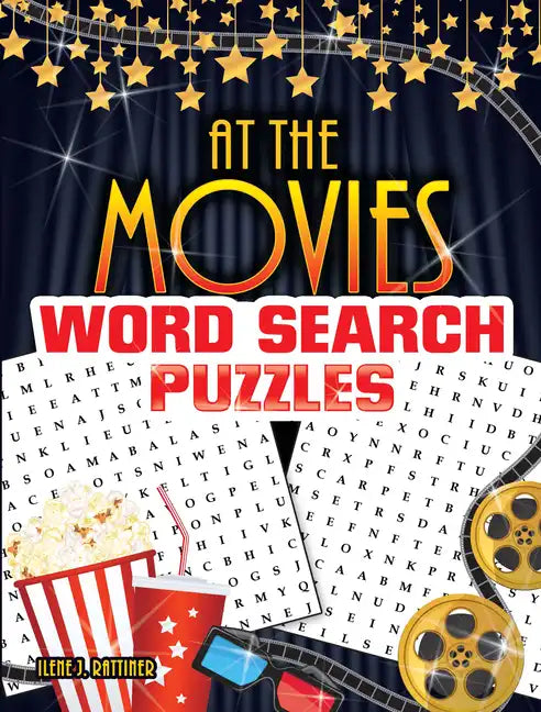 At the Movies Word Search Puzzles - Paperback