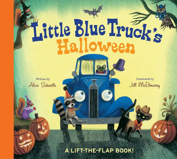 Little Blue Truck's Halloween: A Halloween Book for Kids - Board Book