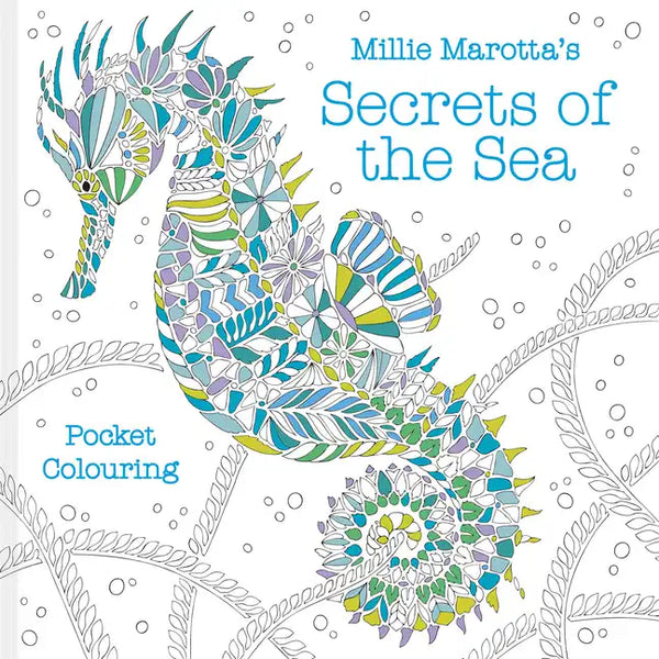 Millie Marotta's Secrets of the Sea: Pocket Colouring - Paperback