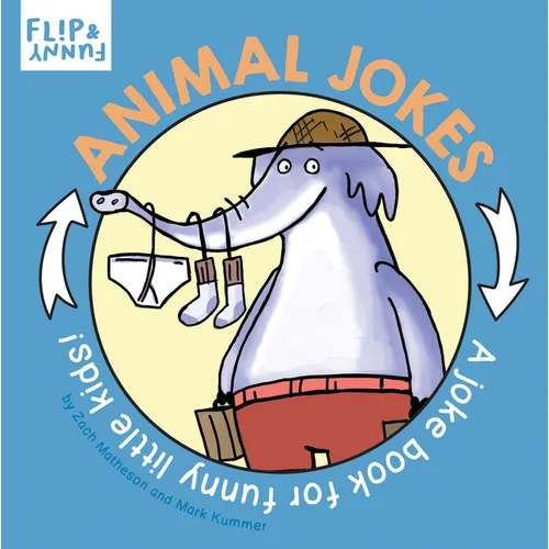 Animal Jokes: A Joke Book for Funny Little Kids - Board Book