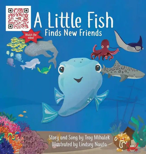 A Little Fish Finds New Friends - Hardcover