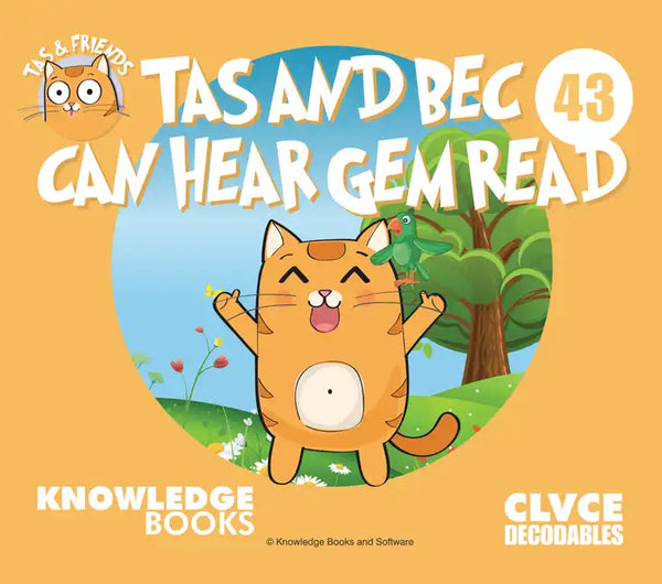 Tas and Bec Can Hear Gem Read: Book 43 - Paperback