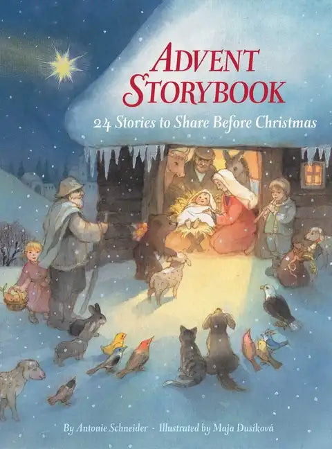 Advent Storybook: 24 Stories to Share Before Christmas - Hardcover