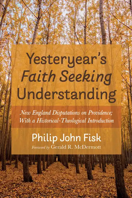 Yesteryear's Faith Seeking Understanding: New England Disputations on Providence; With a Historical-Theological Introduction - Paperback