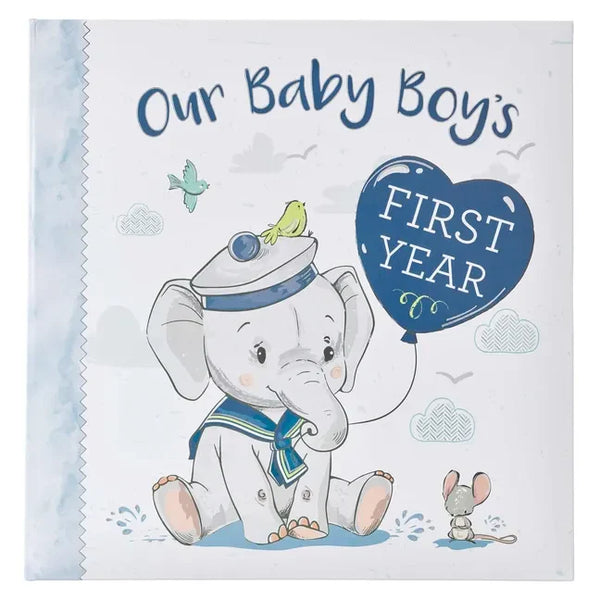 Memory Book Our Baby Boy's First Year - Hardcover