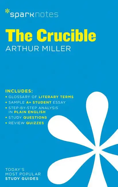 The Crucible Sparknotes Literature Guide - Paperback