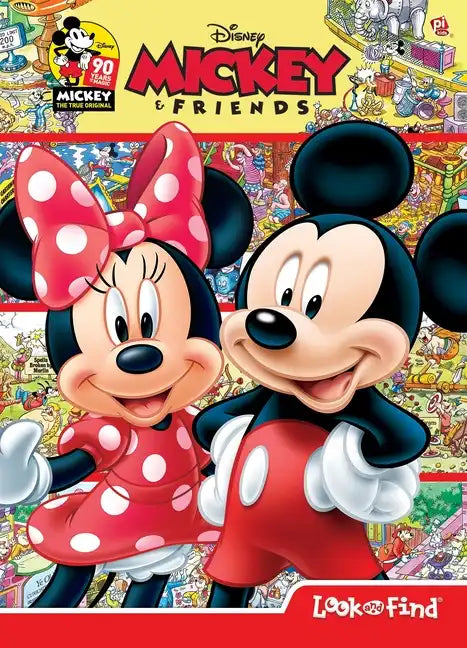 Disney Mickey and Friends: Look and Find - Hardcover