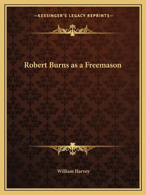 Robert Burns as a Freemason - Paperback