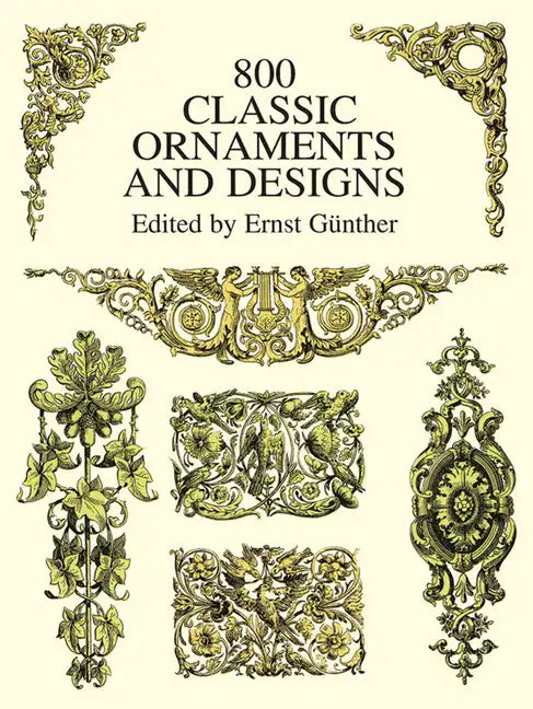 800 Classic Ornaments and Designs - Paperback