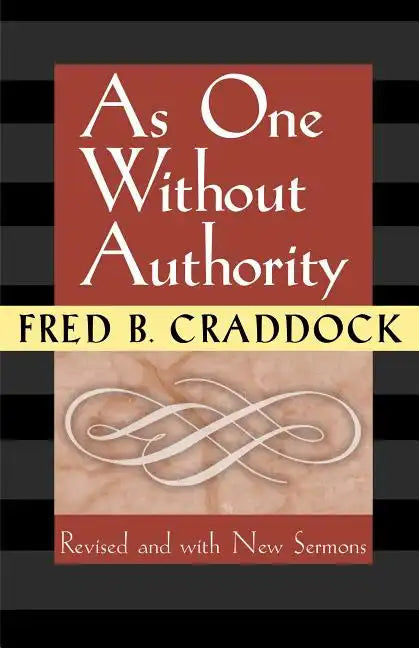 As One Without Authority - Paperback
