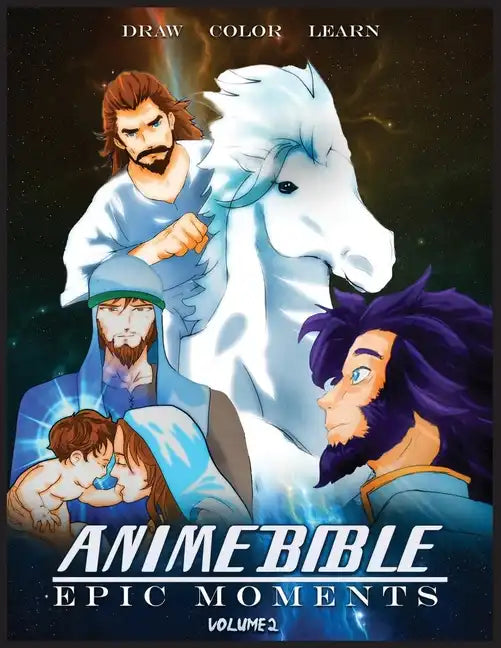 Anime Bible Epic Moments Vol 2: Coloring Book - Paperback
