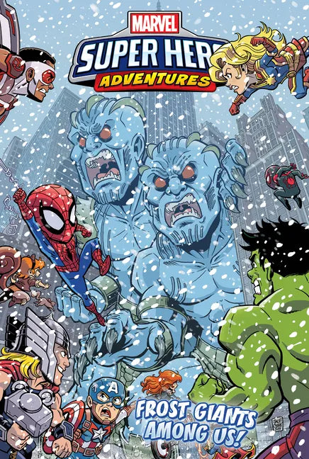 Captain Marvel: Frost Giants Among Us!: Frost Giants Among Us! - Library Binding