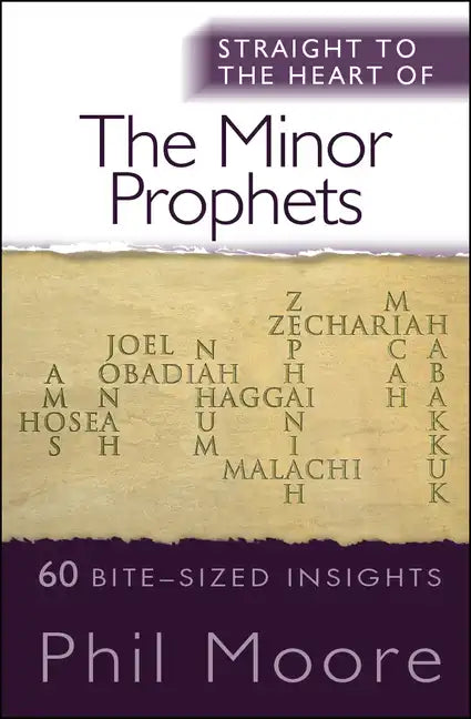 Straight to the Heart of the Minor Prophets: 60 Bite-Sized Insights - Paperback