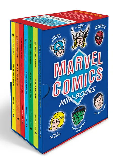 Marvel Comics Mini-Books Collectible Boxed Set: A History and Facsimiles of Marvel's Smallest Comic Books - Hardcover