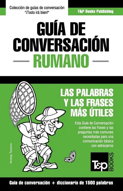 Guía de Conversación Español-Rumano y diccionario conciso de 1500 palabras - Paperback