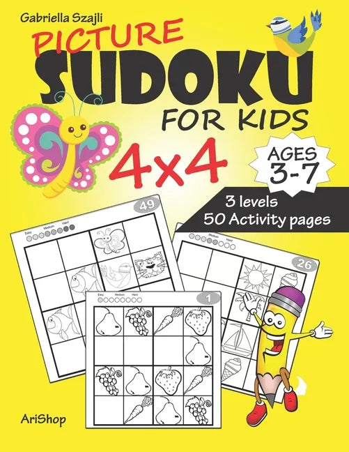 Picture Sudoku for Kids - Paperback