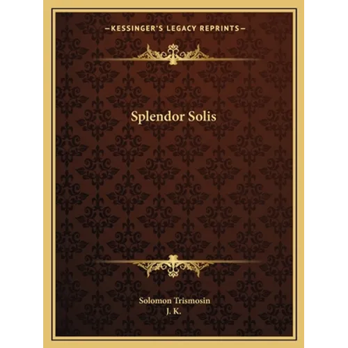 Splendor Solis - Paperback