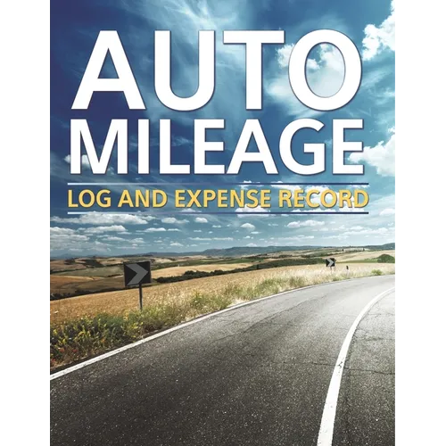 Auto Mileage Log And Expense Record - Paperback