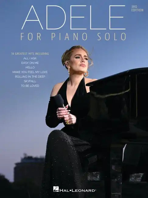 Adele for Piano Solo Songbook - 3rd Edition - Paperback