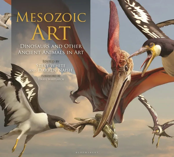 Mesozoic Art: Dinosaurs and Other Ancient Animals in Art - Hardcover