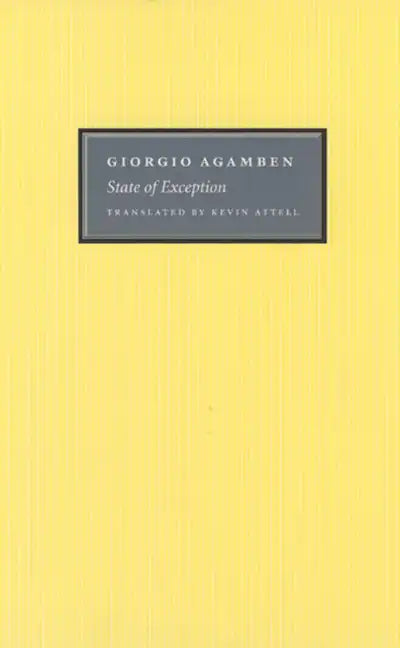 State of Exception - Paperback