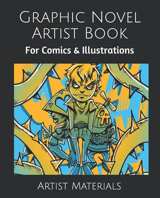 Graphic Novel Artist Book: For Comics & Illustrations - Paperback