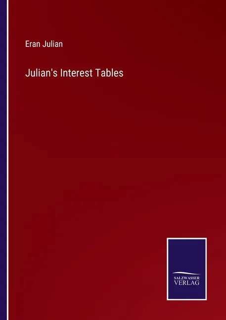 Julian's Interest Tables - Paperback
