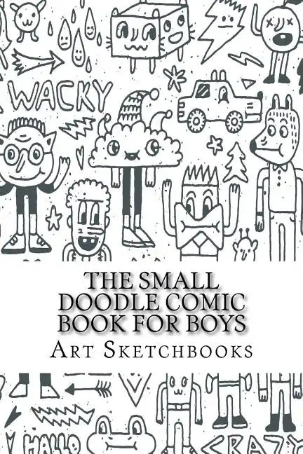 The Small Doodle Comic Book for Boys: Mixed, 6" x 9", 100 Pages - Paperback