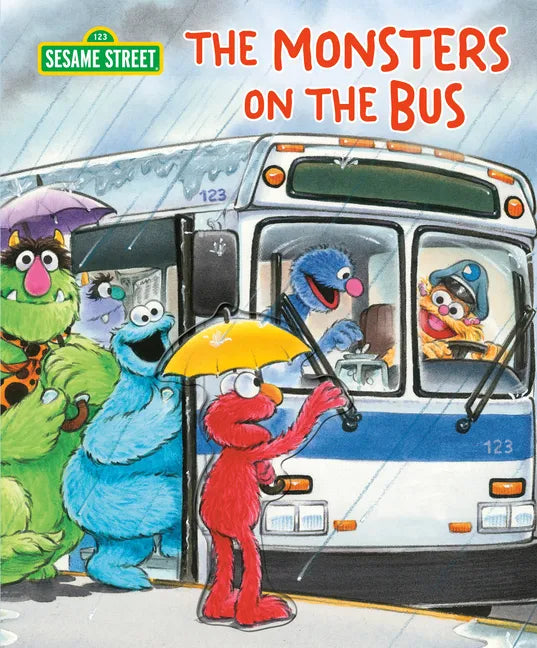 The Monsters on the Bus (Sesame Street) - Board Book