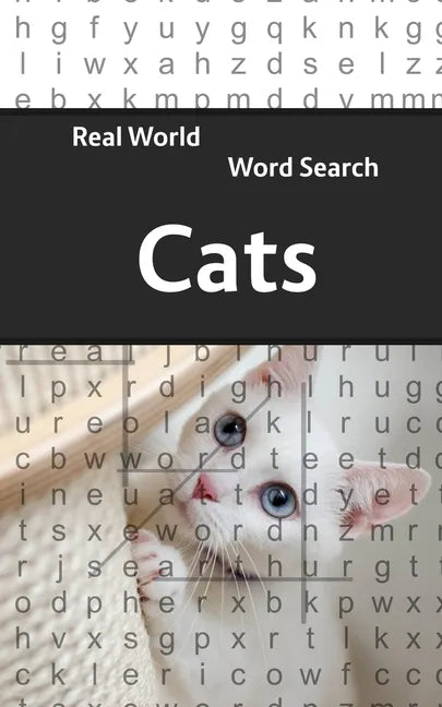 Real World Word Search: Cats - Paperback