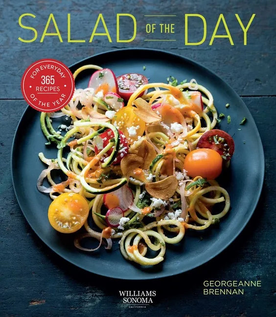 Salad of the Day (Healthy Eating, Recipe a Day, Housewarming Gift): 365 Recipes for Every Day of the Year - Paperback