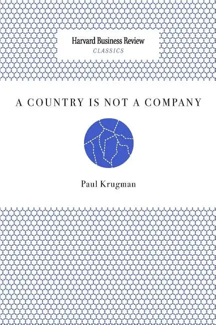 A Country Is Not a Company - Paperback