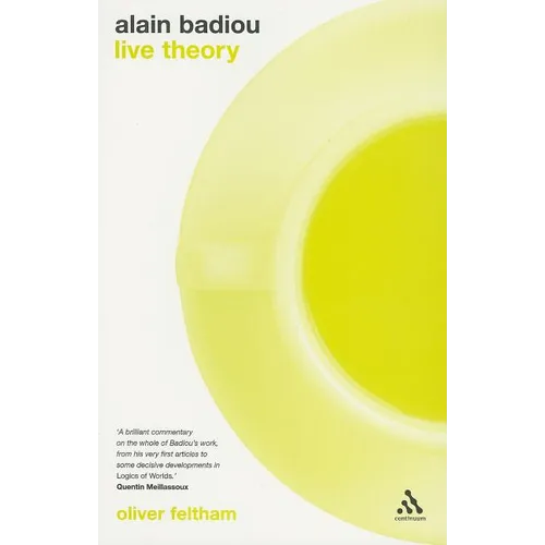 Alain Badiou: Live Theory - Paperback