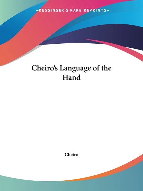 Cheiro's Language of the Hand - Paperback