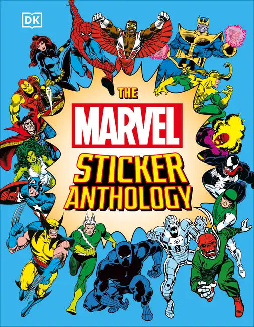 Marvel Sticker Anthology - Hardcover