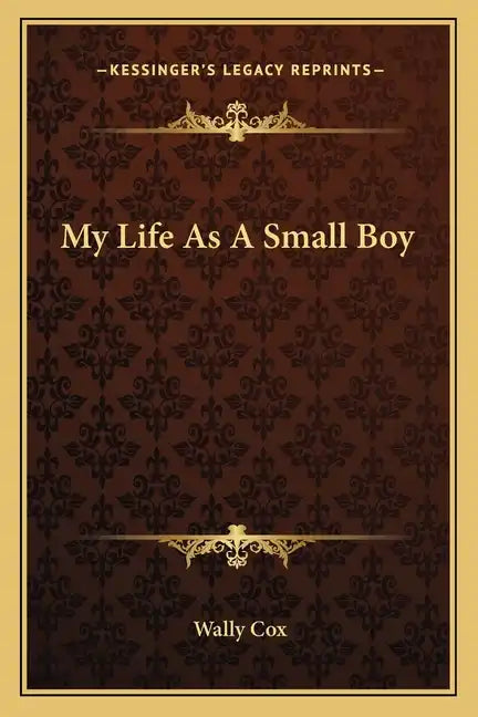 My Life as a Small Boy - Paperback