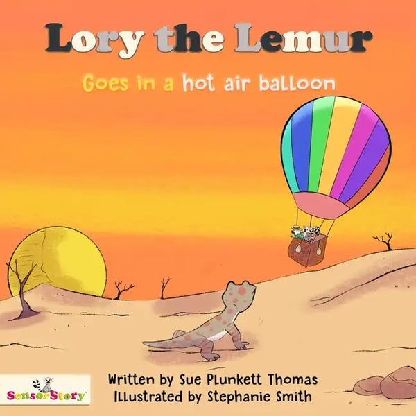 Lory the Lemur Goes in a Hot Air Balloon - Paperback