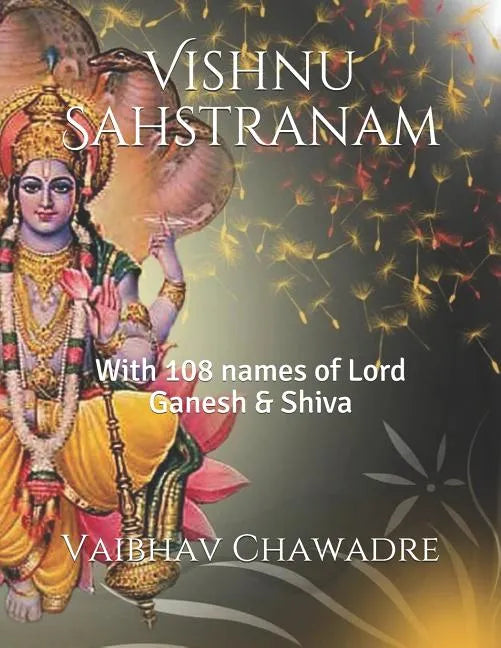 Vishnu Sahstranam: With 108 names of Lord Ganesh & Shiva - Paperback