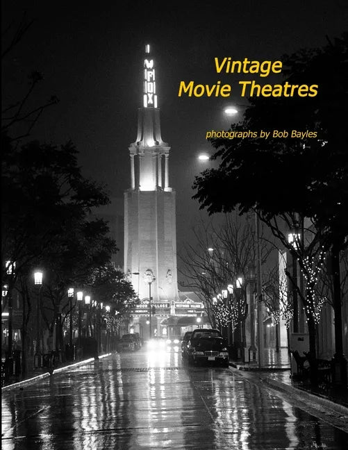 Vintage Movie Theatres - Paperback