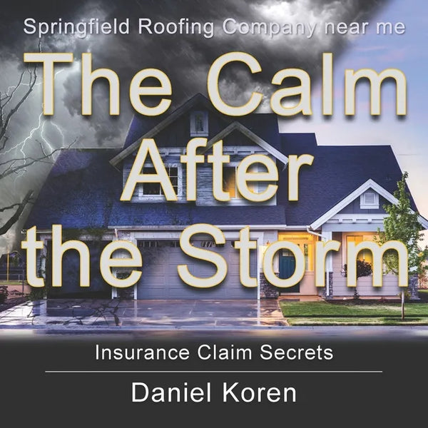 Springfield Roofing Company near me The Calm AFTER the Storm: how to understand an insurance claim - Paperback
