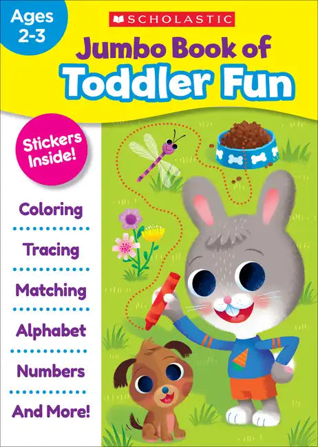 Jumbo Book of Toddler Fun - Paperback