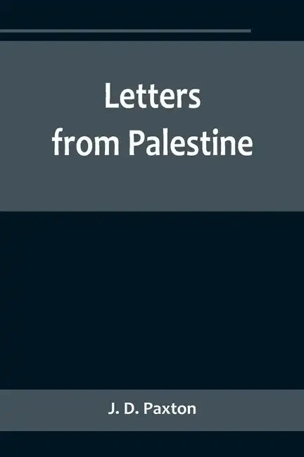 Letters from Palestine - Paperback
