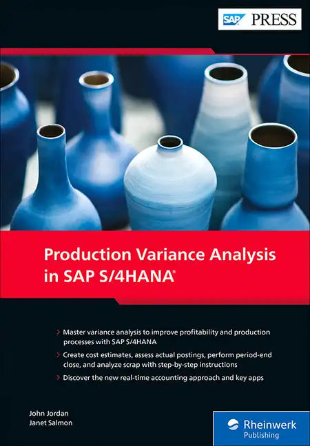 Production Variance Analysis in SAP S/4hana - Hardcover