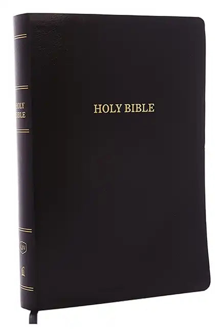 KJV, Reference Bible, Super Giant Print, Leather-Look, Black, Indexed, Red Letter Edition - Imitation Leather